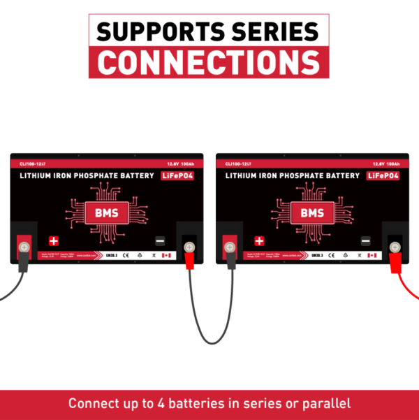 12V 100Ah Cold Weather Lithium Battery (LiFePO4) - Image 5