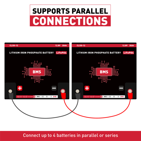 12V 30Ah Lithium Battery (LiFePO4) - Image 4