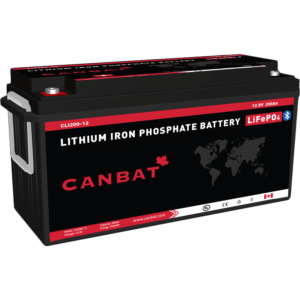 Canbat 12V 200Ah Lithium LiFePO4 Battery