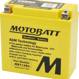 MBT14B4 Motobatt 12V AGM Battery