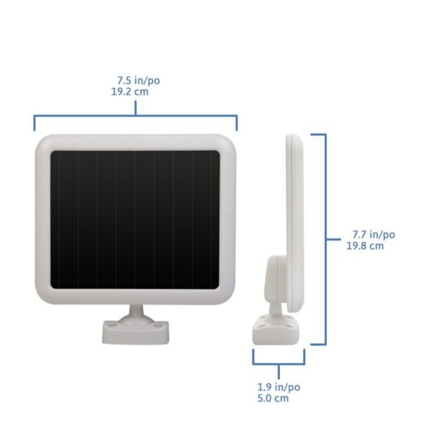 82102   Sunforce 100 LED Solar Motion Light with Corner Mounting Feature - Image 5