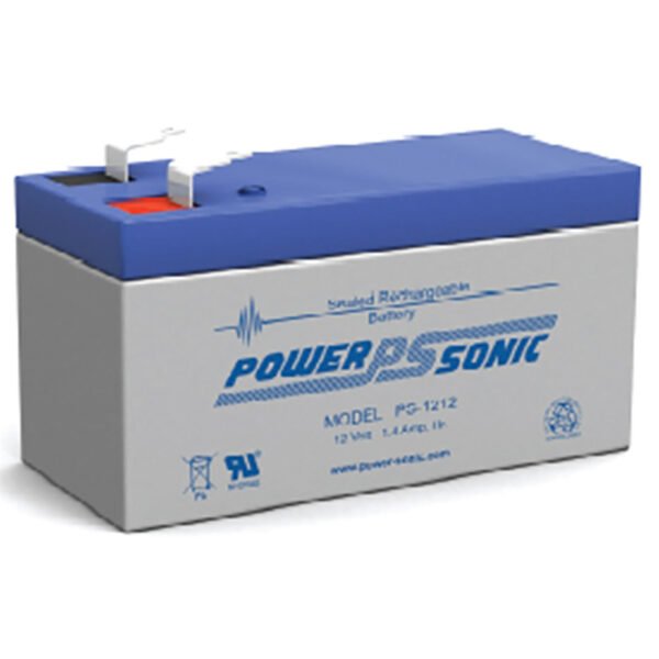 PowerSonic PS-1212 Battery 12V 1.4Ah Sealed Rechargeable