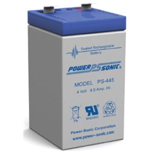 PowerSonic PS-445 Battery 4V 4.5Ah Sealed Rechargeable