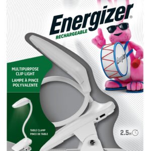 Energizer ENBKFNLP LED Clip Light Personal Flashlight for Reading, DIY Projects and Sewing