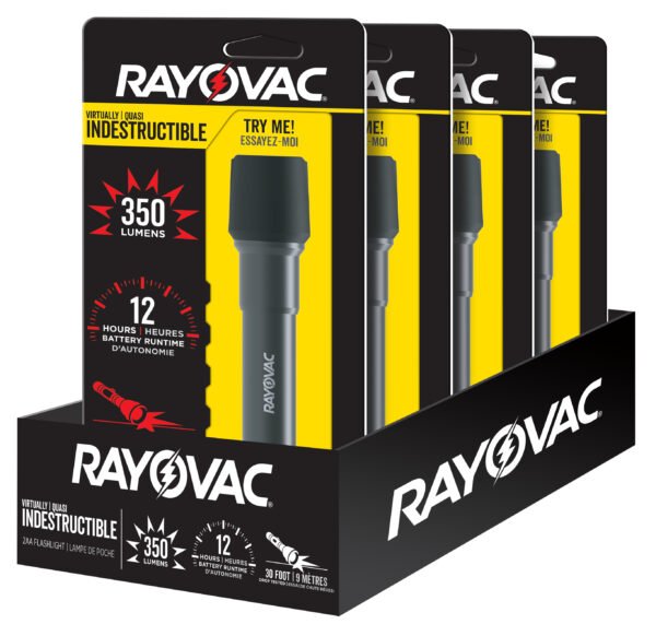 Rayovac 2AA LED Virtually Indestructible Flashlight