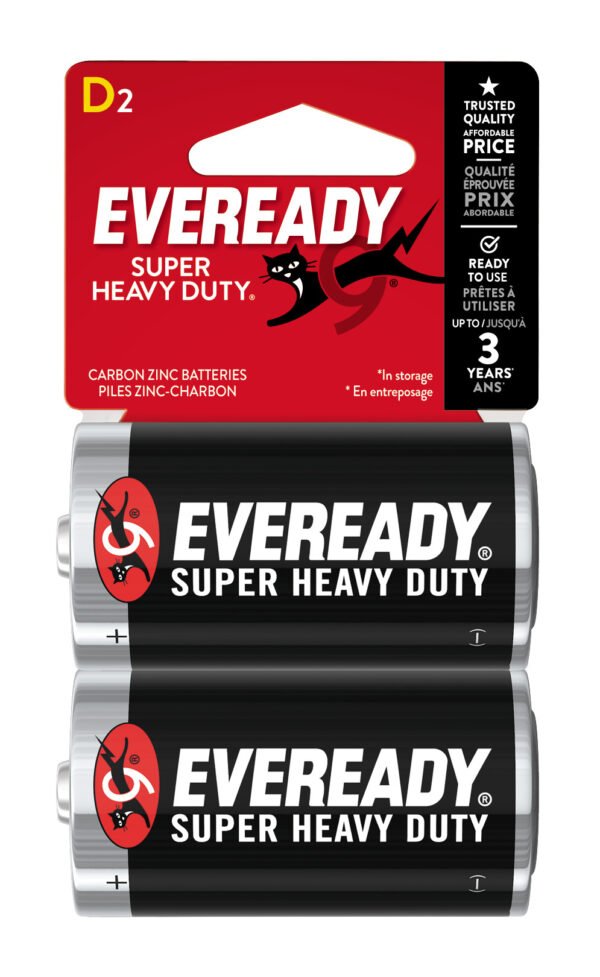 Eveready Super Heavy Duty D Battery