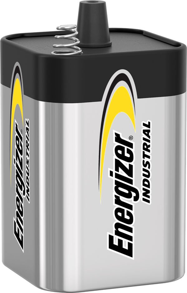 Energizer Industrial 6V Batteries, 6 Volt Energizer Industrial Alkaline Batteries, 1 Pack