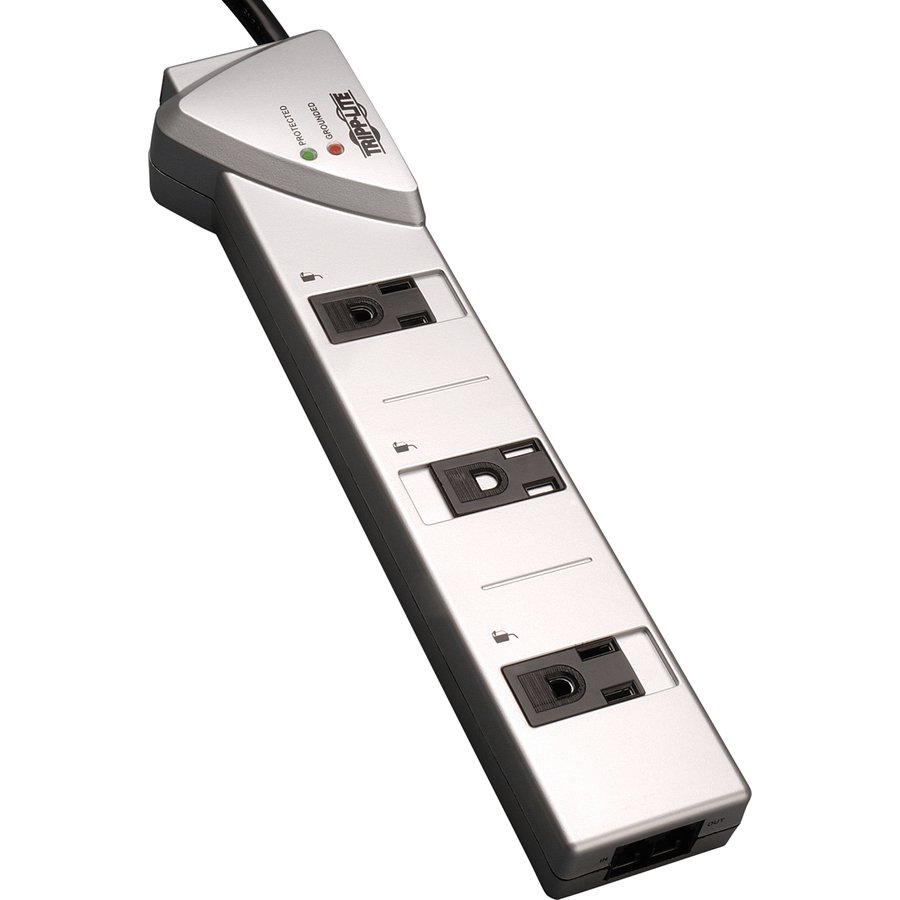Tripp Lite by Eaton Protect It! TLP707TEL 7 Outlets Surge Suppressor 2 Tripp Lite by Eaton Protect It! TLP707TEL 7 Outlets Surge Suppressor - Image 2