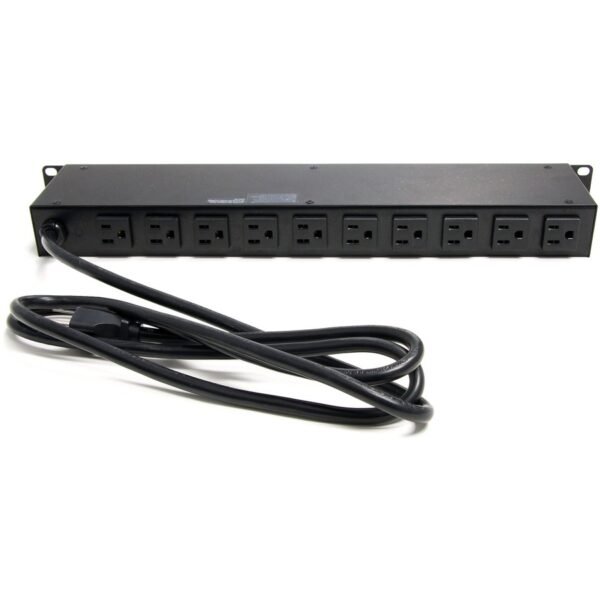 Star Tech.com Rackmount PDU with 16 Outlets and Surge Protection - 19in Power Distribution Unit - 1U - Image 2