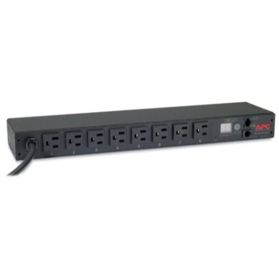 APC by Schneider Electric Rack PDU, Metered, 1U, 15A, 100/120V, (8) 5-15 3 APC by Schneider Electric Rack PDU, Metered, 1U, 15A, 100/120V, (8) 5-15 - Image 3
