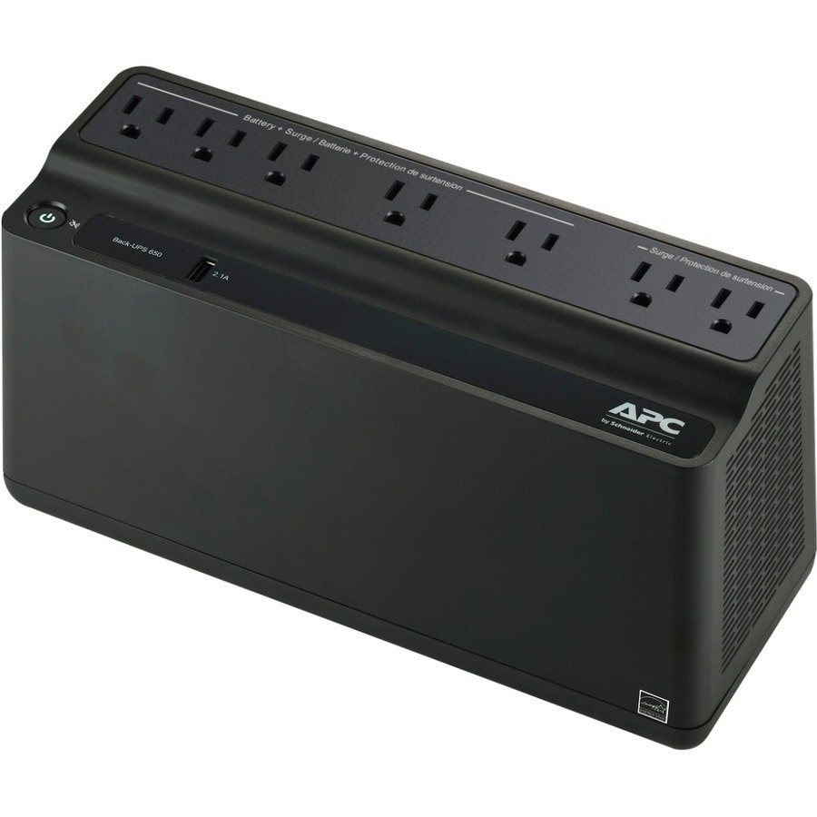 APC by Schneider Electric Back-UPS 650VA, 120V,1 USB charging port, Canada 3 APC by Schneider Electric Back-UPS 650VA, 120V,1 USB charging port, Canada - Image 3