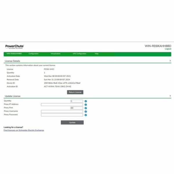 APC by Schneider Electric Digital license, PowerChute Network Shutdown for Virtualization and HCI, 1 year license - Image 3