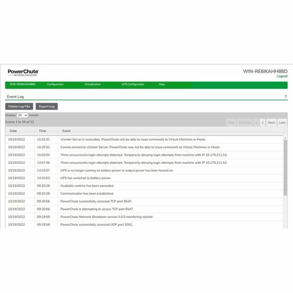 APC by Schneider Electric Digital license, PowerChute Network Shutdown for Virtualization and HCI, 1 year license - Image 2