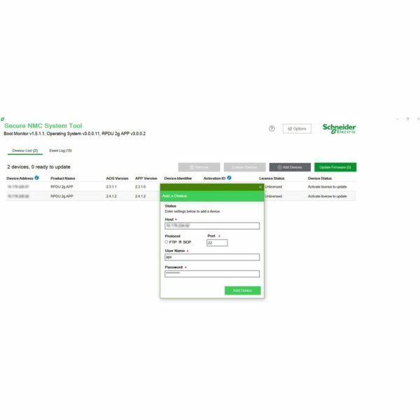 Schneider Electric EcoStruxure UPS Network Management Cards for remote power monitoring and reboot - License - 1 Device License - 1 Year - Image 3