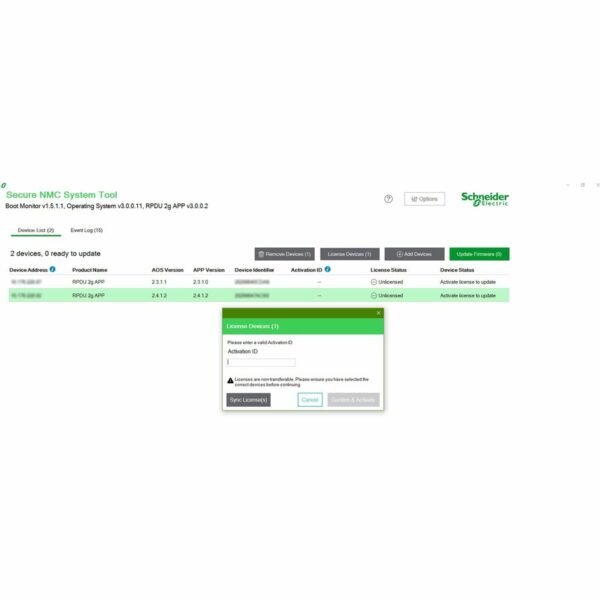 Schneider Electric EcoStruxure UPS Network Management Cards for remote power monitoring and reboot - License - 1 Device License - 1 Year - Image 4