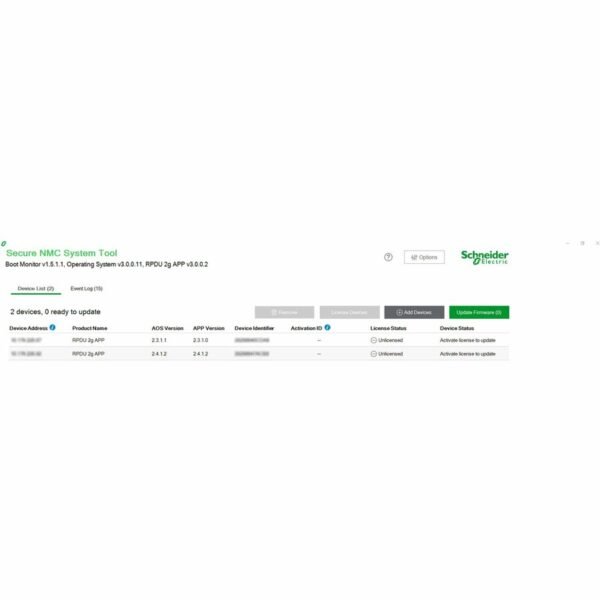 Schneider Electric EcoStruxure UPS Network Management Cards for remote power monitoring and reboot - License - 1 Device License - 1 Year - Image 2