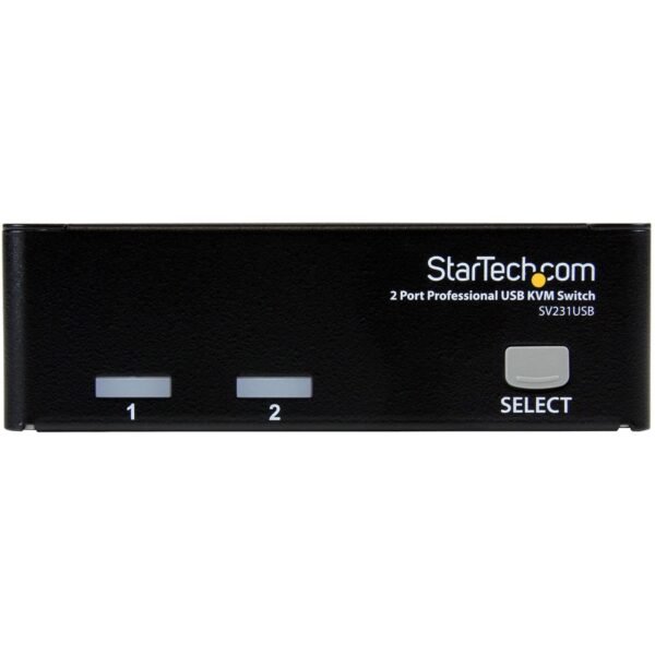 StarTech.com 2 Port Professional USB KVM Switch Kit with Cables - Image 2