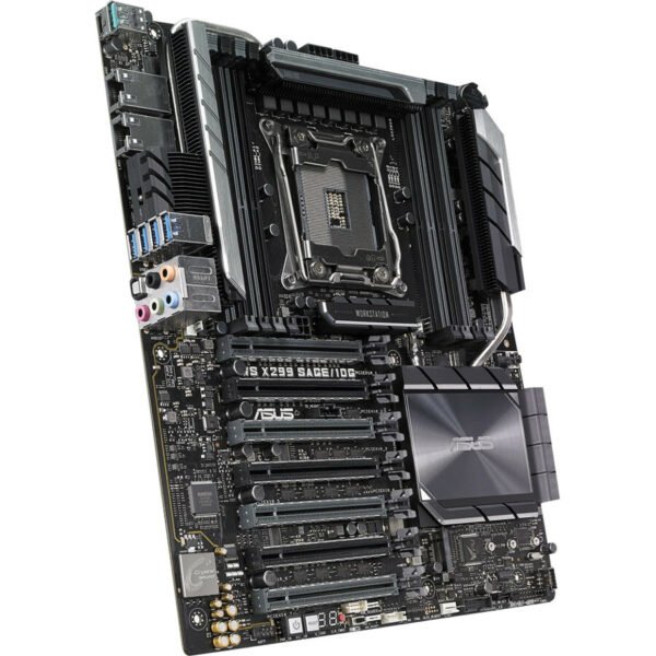 Asus WS X299 SAGE/10G Workstation Motherboard - Intel X299 Chipset - Socket R4 LGA-2066 - Intel Optane Memory Ready - SSI CEB - Image 3