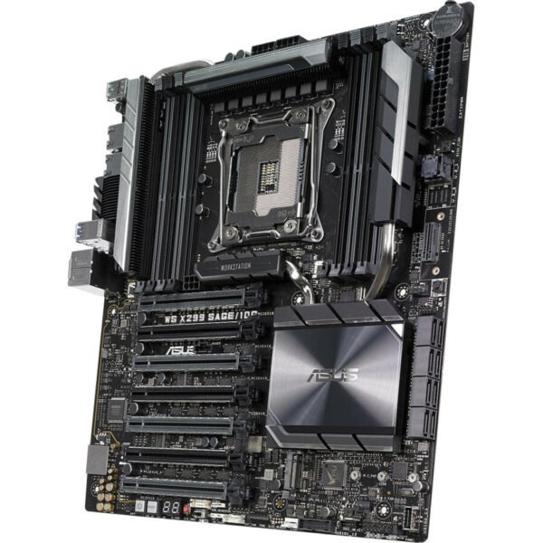 Asus WS X299 SAGE/10G Workstation Motherboard - Intel X299 Chipset - Socket R4 LGA-2066 - Intel Optane Memory Ready - SSI CEB - Image 4