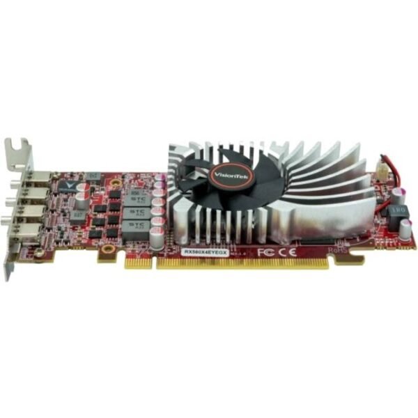 VisionTek AMD Radeon RX 560 Graphic Card - 4 GB GDDR5 - Low-profile - Image 2