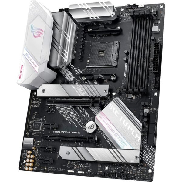 Asus ROG Strix B550-A GAMING Desktop Motherboard - AMD B550 Chipset - Socket AM4 - ATX - Image 2