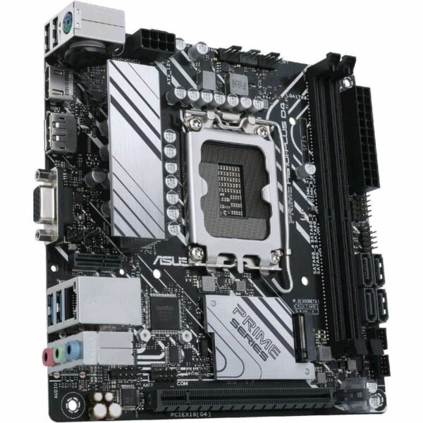 Asus Prime PRIME H610I-PLUS D4-CSM Desktop Motherboard - Intel H610 Chipset - Socket LGA-1700 - Mini ITX - Image 3