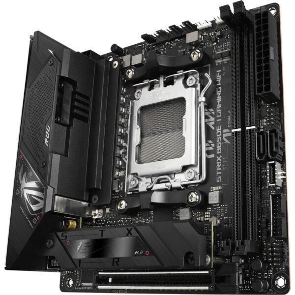 Asus ROG Strix B650E-I GAMING WIFI Gaming Desktop Motherboard - AMD B650 Chipset - Socket AM5 - Mini ITX - Image 3