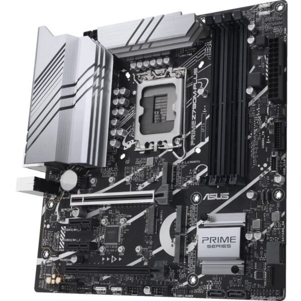 Asus Prime Z790M-PLUS Desktop Motherboard - Intel Z790 Chipset - Socket LGA-1700 - Micro ATX - Image 4