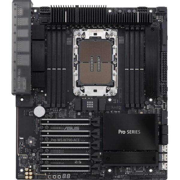 Asus PRO WS W790-ACE Desktop Motherboard - Intel W790 Chipset - Socket LGA-4677 - SSI CEB - Image 2