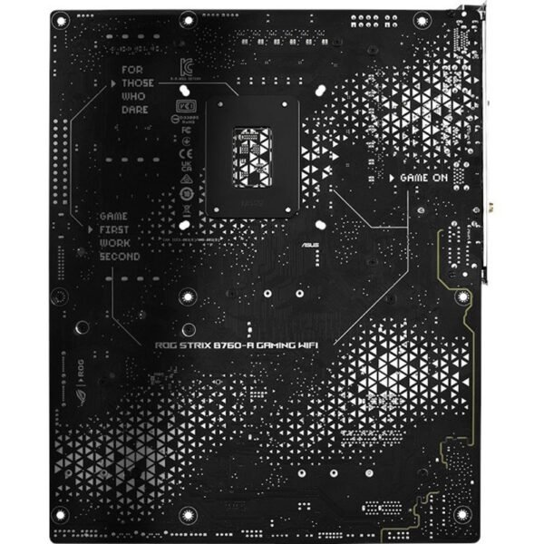 Asus ROG Strix STRIX B760-A GAMING WIFI Gaming Desktop Motherboard - Intel B760 Chipset - Socket LGA-1700 - ATX - Image 3