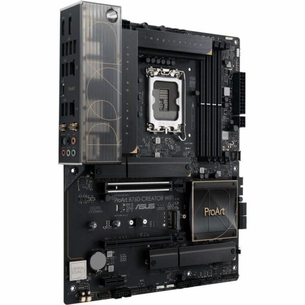 Asus ProArt PROART B760-CREATOR WIFI Desktop Motherboard - Intel B760 Chipset - Socket LGA-1700 - ATX - Image 2