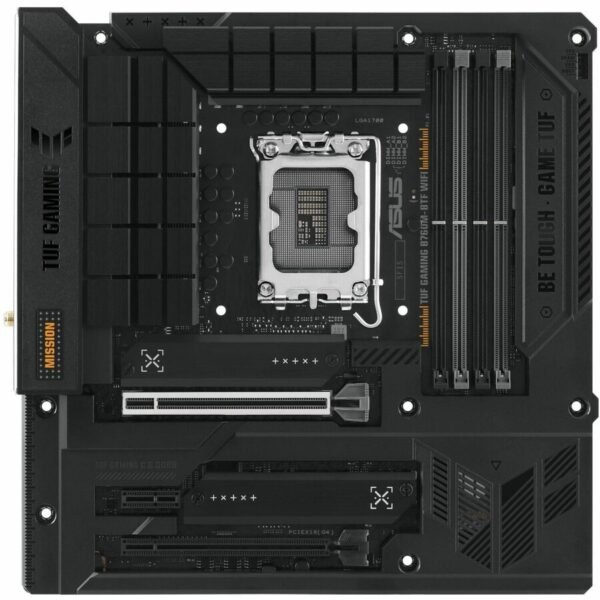 TUF GAMING B760M-BTF WIFI Gaming Desktop Motherboard - Intel B760 Chipset - Socket LGA-1700 - Micro ATX - Image 2