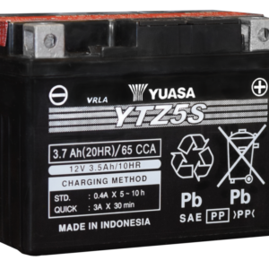 Yuasa YTZ5S‐BS Sealed AGM with Fresh pack Powersport Battery