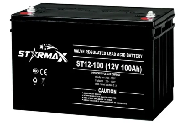 Starmax ST12-100 12V 100Ah Sealed Lead Acid AGM Battery