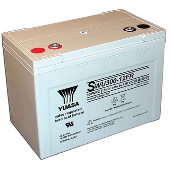 Yuasa SWU300-12FR Battery 12v 308WPC  VRLA