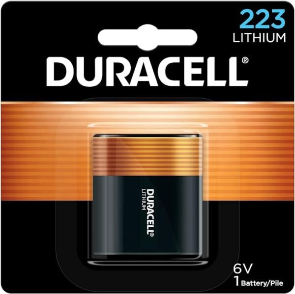 Duracell 6V 223A Specialty Cell Battery 1 Count - LITH-223-1