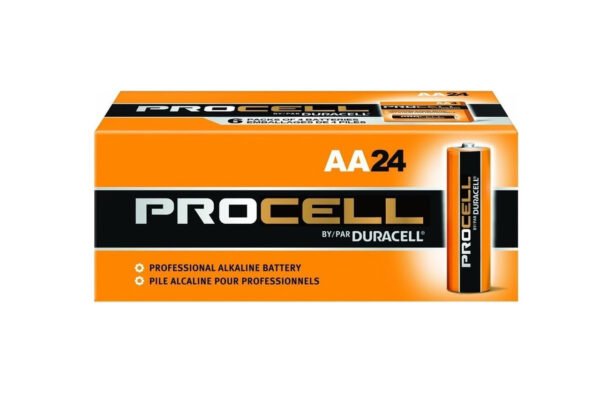 Duracell Procell PC1500 AA Bulk Alkaline Battery 24 Count