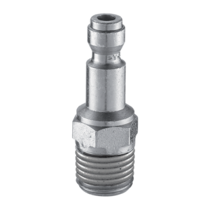 Prevost URP066251 1/4" Male NPT Tru-Flate Automotive Pneumatic Hose Connector