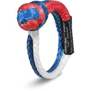 Bubba Rope 7/16" Gator-Jaw Pro Synthetic Shackle (Patriot) (176745PROPAT)