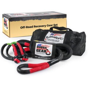 Bubba Rope Off-Road Recovery Gear Set Red Tow Kit (176880RDG)