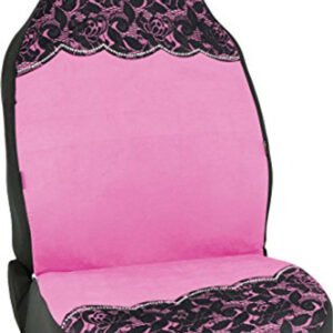 Bell Automotive 22-1-56750-9 Floral Lace Pink Universal Bucket Seat Cover