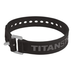 Titan Straps Industrial Strap Black, 51Cm (TSI-0120-BLK)