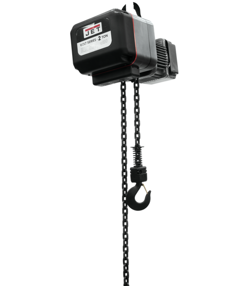 Jet VOLT 3PH 460V 2 Ton Electric Hoist w/10ft Lift (180211) 1 Jet VOLT 3PH 460V 2 Ton Electric Hoist w/10ft Lift (180211)