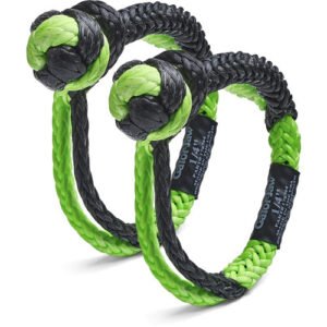 Bubba Rope Vehicle Recovery Synthetic Shackle Mini Gator-Jaw 1/4" (176744)