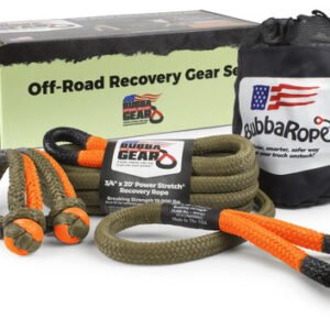 Bubba Rope Off-Road Tow Vehicle Recovery Gear Set Renegade Power (176855DRG)