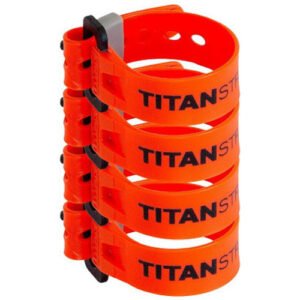 Titan Straps Mini Strap - Fire - 6" (TSM-0506X4-FIR)