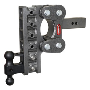 Gen-Y Hitch The BOSS TORSION-FLEX 2" Shank 10" Drop 1.7K TW 16K Hitch & GH-051 Dual-Ball & GH-032 Pintle Lock (GH-1226)