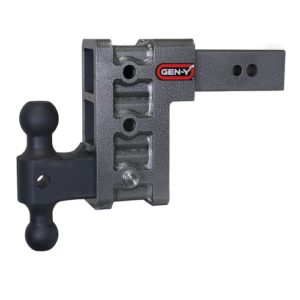 Gen-Y Hitch MEGA-DUTY 2.5" Shank 6" Drop 3.5K TW 32K Hitch & GH-0161 Dual-Ball (GH-1613)