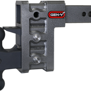 Gen-Y Hitch MEGA-DUTY 2.5" Shank 6" Drop 3.5K TW 32K Hitch & GH-0161 Dual-Ball & GH-0162 Pintle Lock (GH-1623)