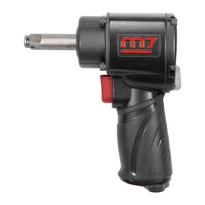 M7 Quiet Compact 1/2"" Air Impact Wrench with 2"" Extended Anvil (NC-4620HQ)